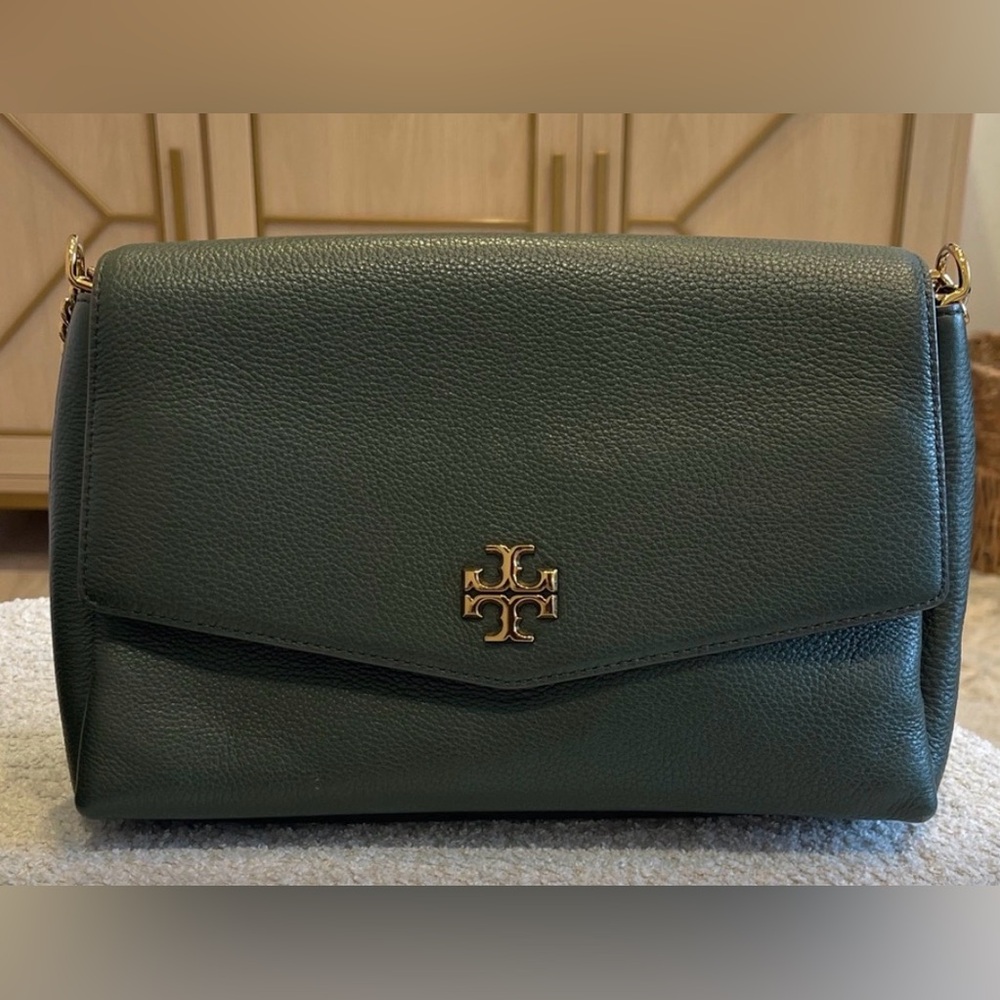 ✨Tory Burch Green Crossbody Bag